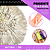 100 Pingentes De Seda Tassel - 7.0 Cm COR:NATURAL-296 - Imagem 1