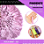 100 Pingentes De Seda Tassel - 7.0 Cm COR:ROSA-BEBE-132 - Imagem 1