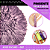100 Pingentes De Seda Tassel - 7.0 Cm COR:ROSE-ESCURO-082 - Imagem 1
