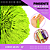 100 Pingentes De Seda Tassel - 7.0 Cm COR VERDE-NEON-02 - Imagem 1