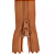 Ziper Comum Nylon Fino - 10cm - Nº3 - Pct C/100 Unidades COR:TELHA-807 - Imagem 1