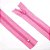 Ziper Comum Nylon Fino - 10cm - Nº3 - Pct C/100 Unidades COR:ROSA-CHICLETE-140 - Imagem 1