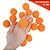 Pom Pom Fofinho Solto - 40mm - Pct C/ 50 Unid. COR: LARANJA-NEON-01 - Imagem 1