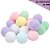 Pom Pom Fofinho Solto - 40mm - Pct C/ 50 Unid. COR: CORES-PASTEIS - Imagem 1