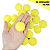 Pom Pom Fofinho Solto - 40mm - Pct C/ 50 Unid. COR: AMARELO-CANARIO-106 - Imagem 1