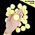 Pom Pom Fofinho Solto - 40mm - Pct C/ 50 Unid. COR: AMARELO-BEBE-104 - Imagem 1