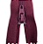 Ziper Comum Nylon Fino - 20cm - Nº3 - Pct C/100 Unidades COR:VINHO-ESCURO-173 - Imagem 1