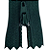 Ziper Comum Nylon Fino - 30cm - Nº3 - Pct C/100 Unidades COR:VERDE-MUSGO-260 - Imagem 1