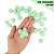 Pom-Pom Fofinho Solto - 20mm - Pct C/ 100 Unid. COR: VERDE-BEBE-238 - Imagem 1