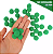 Pom-Pom Fofinho Solto - 20mm - Pct C/ 100 Unid. COR: VERDE-BANDEIRA-540 - Imagem 1