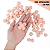 Pom-Pom Fofinho Solto - 20mm - Pct C/ 100 Unid. COR: SALMAO-147 - Imagem 1
