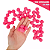 Pom-Pom Fofinho Solto - 20mm - Pct C/ 100 Unid. COR: ROSA-NEON-03 - Imagem 1