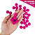Pom-Pom Fofinho Solto - 20mm - Pct C/ 100 Unid. COR: PINK-312 - Imagem 1