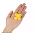 Pom-Pom Fofinho Solto - 20mm - Pct C/ 100 Unid. COR: AMARELO-OURO-110 - Imagem 1