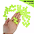Pom Pom Fofinho Solto - 14mm - Pct C/ 100 Unid. COR: VERDE-NEON-02 - Imagem 1