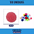 Pom Pom Fofinho Solto - 14mm - Pct C/ 100 Unid. COR: LILAS-164 - Imagem 2