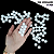 Pom Pom Fofinho Solto - 14mm - Pct C/ 100 Unid. COR: BRANCO-101 - Imagem 1
