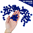 Pom Pom Fofinho Solto - 14mm - Pct C/ 100 Unid. COR: AZUL-ROYAL-207 - Imagem 1