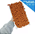Fita Grelot Pom-Pom Em Metro - 20mm - Rolo C/ 25 Mts COR: TERRA-808 - Imagem 1