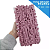 Fita Grelot Pom-Pom Em Metro - 20mm - Rolo C/ 25 Mts COR: ROSE-ESCURO-082 - Imagem 1