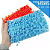 Fita Grelot Pom-Pom Em Metro - 20mm - Rolo C/ 25 Mts COR: NATURAL-296 - Imagem 2