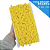 Fita Grelot Pom-Pom Em Metro - 20mm - Rolo C/ 25 Mts COR: AMARELO-CANARIO-106 - Imagem 1