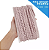 Fita Grelot Pom-Pom Em Metro - 10mm - Rolo C/ 25 Mts COR: ROSE-135 - Imagem 1