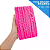 Fita Grelot Pom-Pom Em Metro - 10mm - Rolo C/ 25 Mts COR: ROSA-NEON-03 - Imagem 1