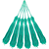 50 Pingentes De Seda Tassel - 7.0 Cm COR:TURQUESA-ESCURO-349 - Imagem 3