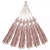 50 Pingentes De Seda Tassel - 7.0 Cm COR:ROSE-135 - Imagem 3
