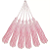 50 Pingentes De Seda Tassel - 7.0 Cm COR:ROSA-BEBE-132 - Imagem 3