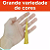 50 Pingentes De Seda Tassel - 7.0 Cm COR:OURO - Imagem 4