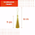 50 Pingentes De Seda Tassel - 7.0 Cm COR:OURO - Imagem 2