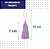 50 Pingentes De Seda Tassel - 7.0 Cm COR:LILAS-164 - Imagem 2