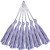 50 Pingentes De Seda Tassel - 7.0 Cm COR:LILAS-164 - Imagem 3