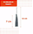 50 Pingentes De Seda Tassel - 7.0 Cm COR:CINZA-ESCURO-307 - Imagem 2