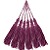 50 Pingentes De Seda Tassel - 7.0 Cm COR:BETERRABA-239 - Imagem 3