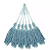 50 Pingentes De Seda Tassel - 7.0 Cm COR:AZUL-HORTENCIA-182 - Imagem 3