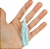 50 Pingentes De Seda Tassel - 7.0 Cm COR:AZUL-BEBE-177 - Imagem 1