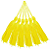 50 Pingentes De Seda Tassel - 7.0 Cm COR:AMARELO-CANARIO-106 - Imagem 3