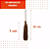 50 Pingentes De Seda Tassel - 7.0 Cm COR:MARROM-CAFE-294 - Imagem 2