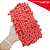 Fita Grelot Pom-Pom Em Metro - 30mm - Rolo C/ 25 Mts. COR: CORAL-816 - Imagem 1