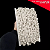 Fita Grelot Pom-Pom Em Metro - 30mm - Rolo C/ 25 Mts. COR: CINZA PRATA-300 - Imagem 1