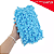 Fita Grelot Pom-Pom Em Metro - 30mm - Rolo C/ 25 Mts. COR: AZUL-TURQUESA-199 - Imagem 1