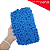 Fita Grelot Pom-Pom Em Metro - 30mm - Rolo C/ 25 Mts. COR: AZUL-PAVAO-550 - Imagem 1
