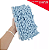 Fita Grelot Pom-Pom Em Metro - 30mm - Rolo C/ 25 Mts. COR: AZUL-HORTENCIA-182 - Imagem 1