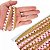Fita Grelot Pompom Ouro - Passamanaria 10mm - Rolo C/ 25 Mts COR: ROSA-CANDY-133 - Imagem 1