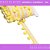 Pom Pom Cadarço Decorativo em Metro - 30mm - Rolo C/10 Metros COR: AMARELO-CANARIO-106 - Imagem 1