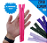 10 Ziper Comum Nylon Fino - 18cm - Nº3 - COR:ROSE-135 - Imagem 5