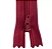 10 Ziper Comum Nylon Fino - 12cm - Nº3 - COR:VINHO-CLARO-520 - Imagem 1